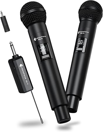 Wireless Karaoke Microphones, Singing Microphone for Speaker