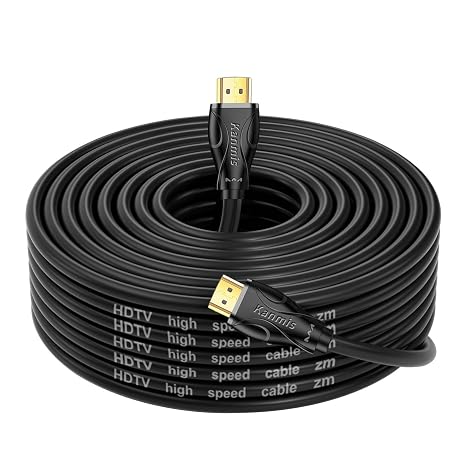 50FT Long HDMI Cables 4K60Hz, High Speed 4K HDMI Cord with Gold Plated Connectors, Compatible with PlayStation Arc PS3 PS4 PC HDTV - Image 5