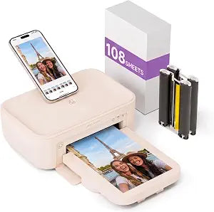 HPRT CP4100 4x6 Photo Printer for Phone, Mini Portable Instant Printer