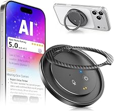 AI Voice Recorder in a Magnetic Phone Stand, AI Meeting Assistant - Image 1