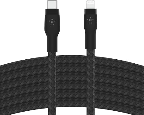 Belkin USB C to Lightning Braided Cable 9.9ft Fast iPhone Charger Cord - Image 5