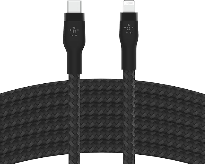 Belkin USB C to Lightning Braided Cable 9.9ft Fast iPhone Charger Cord - Image 8