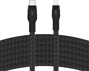 Belkin USB C to Lightning Braided Cable 9.9ft Fast iPhone Charger Cord - Image 1