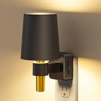 Briignite Night Light Dimmable Night Lights Plug into Wall Soft White 3000K