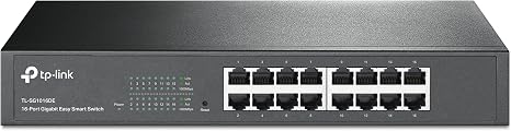 TP-Link TL-SG1016DE, 16 Port Gigabit Easy Smart Managed Switch