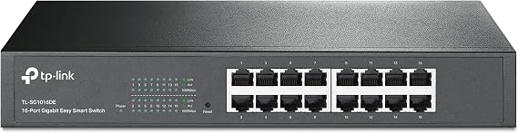 TP-Link TL-SG1016DE, 16 Port Gigabit Easy Smart Managed Switch