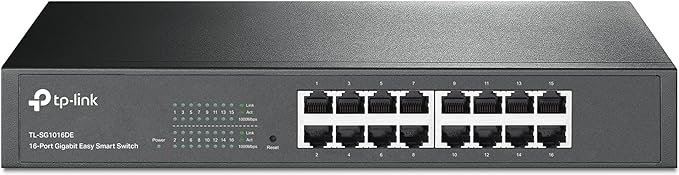 TP-Link TL-SG1016DE, 16 Port Gigabit Easy Smart Managed Switch