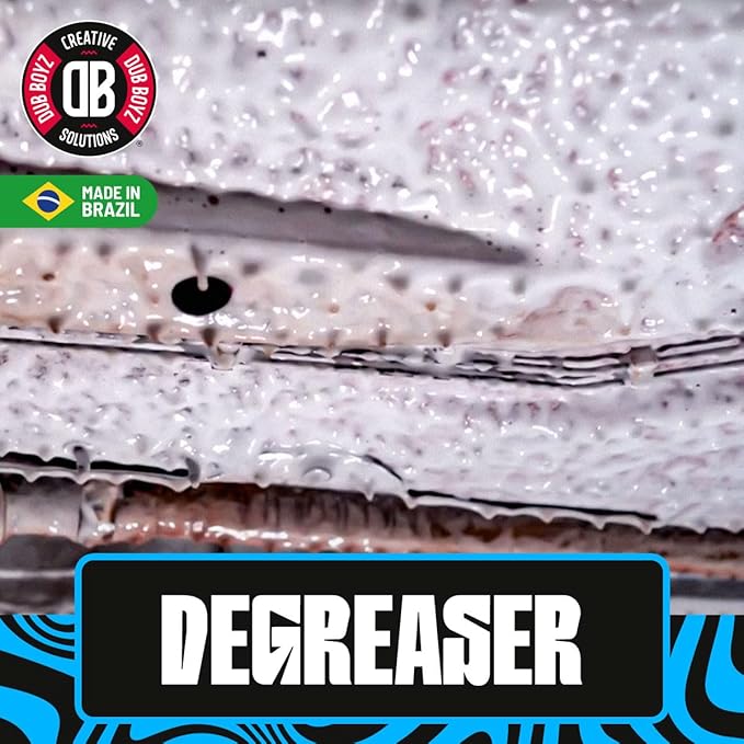 DUB BOYZ D-OFF Heavy-Duty Cleaner & Degreaser, Industrial Strength, Cuts Through Grease and Grime, Safe on Metal, Plastic, Rubber, Biodegradable & Phosphate-FreeWheel Cleaner