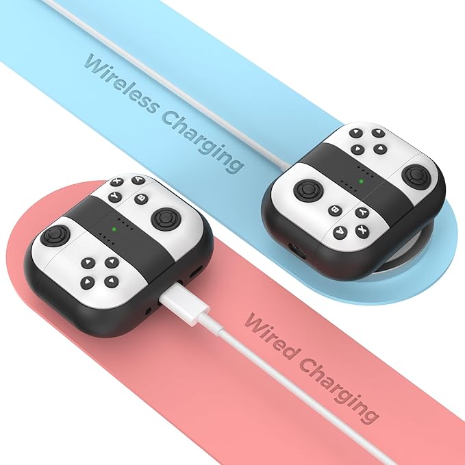 for AirPods Pro 3 Case - 2025 Silicone Cover Gamepad Design Case for Apple AirPods Pro 3rd Generation, Cute Air pod Pro 3 Cover for Men/Women (White)
