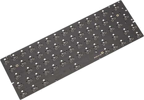KPREPUBLIC bm60rgb bm60 iso UK EU RGB 60% gh60 hot swappable Custom Mechanical Keyboard PCB Programmed qmk firmware RGB underglow Type c (BM60ISO PCB Only x1)