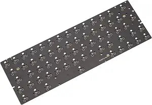 KPREPUBLIC bm60rgb bm60 iso UK EU RGB 60% gh60 hot swappable Custom Mechanical Keyboard PCB Programmed qmk firmware RGB underglow Type c (BM60ISO PCB Only x1)