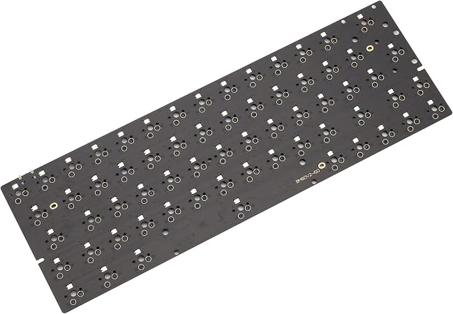 KPREPUBLIC bm60rgb bm60 iso UK EU RGB 60% gh60 hot swappable Custom Mechanical Keyboard PCB Programmed qmk firmware RGB underglow Type c (BM60ISO PCB Only x1)
