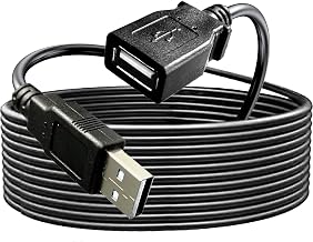 Long 30FT USB 2.0 A Male to Female Extension Cable for USB Flash Drive/Hard Drive - Image 1