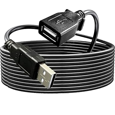 Long 30FT USB 2.0 A Male to Female Extension Cable for USB Flash Drive/Hard Drive