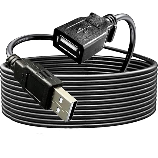 Long 30FT USB 2.0 A Male to Female Extension Cable for USB Flash Drive/Hard Drive