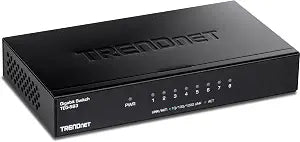 TRENDnet 8-Port Gigabit Desktop Switch, TEG-S83