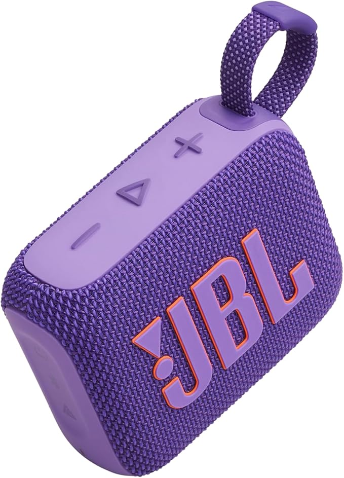 JBL JBLGO4PURAM-Z Go 4 Portable Bluetooth Speaker, Purple - Certified Refurbished