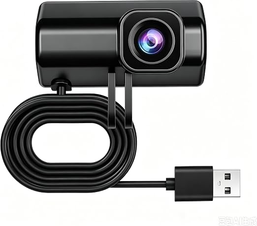 DM01 Cycling Dash Cam,1080P 200W Front Lens Starlight Night Vision IP66 Waterproof Anti‑Shake Motorcycle Bike Camera,5V USB Powered WiFi with Viidure APP,64GB Memory Card & 3 Mounts
