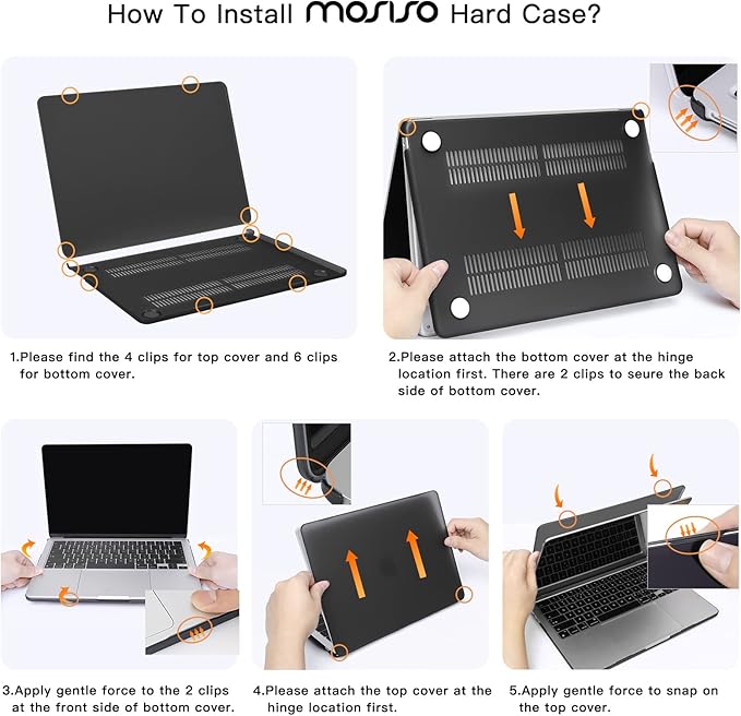 MOSISO Compatible with MacBook Air 13 inch Case M5 2026 M4 2025 M3 M2 2024-2022 A3449 A3240 A3113 A2681,Hard Shell&Sleeve Bag&Keyboard Skin&Webcam Cover&ScreenFilm for MacBook Air 13.6, Baby Blue