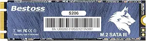 Bestoss M.2 SATA III 6Gb/s NGFF 1TB SSD 3D NAND Solid State Drive