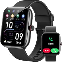 Smart Watch for Women Men, Smartwatch for iPhone & Android Bluetooth (Answer/Call) Built-in Alexa, 1.91" HD Fitness Tracker with 105+ Sport Modes, IP68 Waterproof, Sleep/Heart Rate/SpO2/Stress Monitor - Image 1