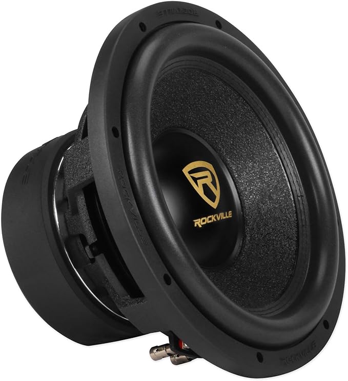 Rockville W12K9D4 V3 12" K9 Series Car Subwoofer, 4000W Peak/1000W RMS, Dual 4-Ohm, Ultra-Stiff Cone, Double-Stacked Magnet, for Car Audio Bass Systems