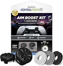 KontrolFreek Aim Boost Kit for PlayStation 5 (PS5) and PlayStation 4 (PS4) Controller | Includes Performance Thumbsticks and Precision Rings | Black Galaxy Edition - Image 1