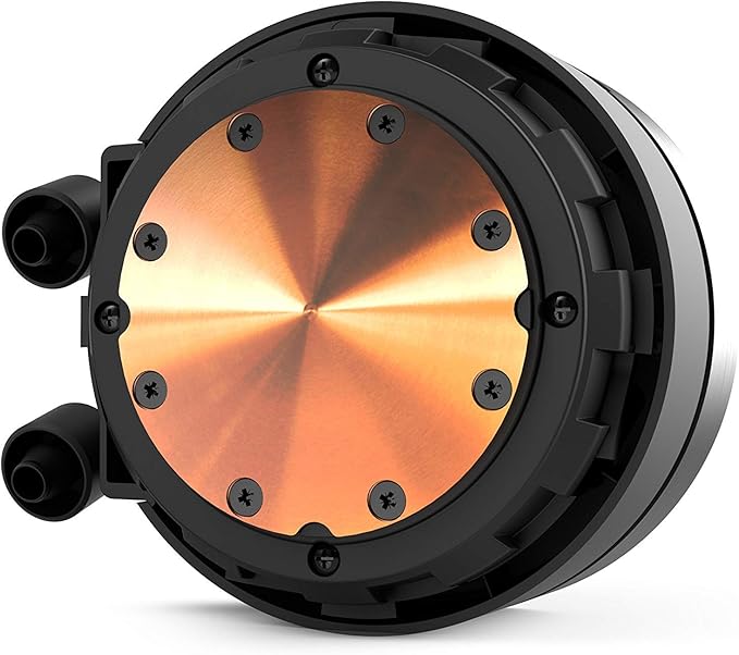 NZXT Kraken M22 120mm - All-in-One RGB CPU Liquid Cooler - CAM-Powered - Infinity Mirror Design - Reinforced Extended Tubing - AER P120mm PWM Radiator Fan (Included)