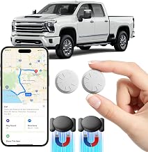 GPS Tracker for Vehicles, 2PCS Real Time Car Tracker Work with Find My (iOS Only), Mini Magnetic Tracker Device for Vehicles Cars Dogs Kids, No Monthly Fee, Waterproof GPS Tracker - Image 1