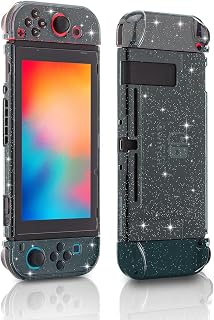 Nintendo Switch Glitter Hard Case, Dockable Cover, Screen Protector & Grips - Image 1