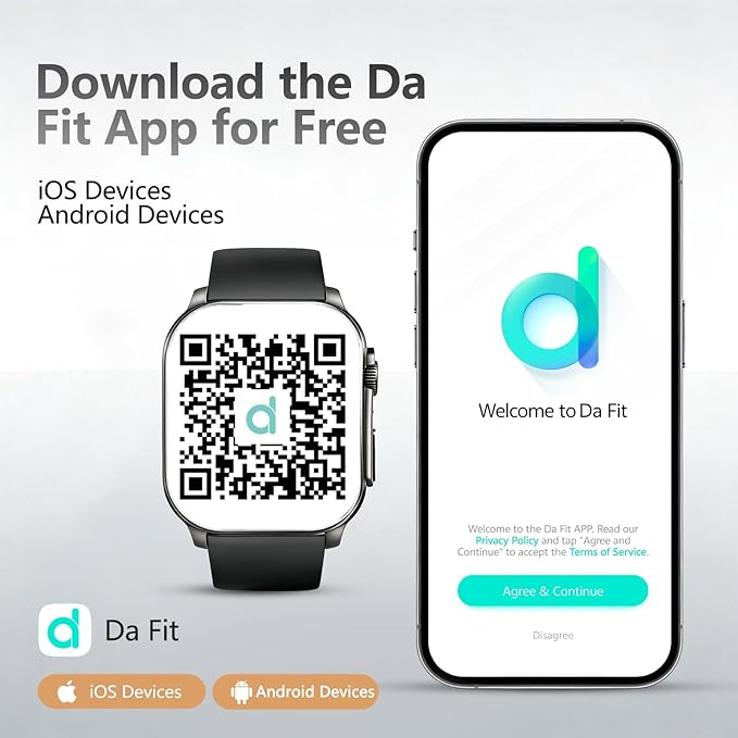 Smart Watch for Men, 2.01" AMOLED Curved Display Fitness Tracker with Answer/Make Calls, 100+ Sport Modes, Fitness Watch with 24/7 Heart Rate/Sleep Monitor/Pedometer, IP68 Waterproof, for Android iOS