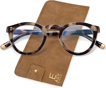 EASY READ Round Blue Light Reading Glasses for Women