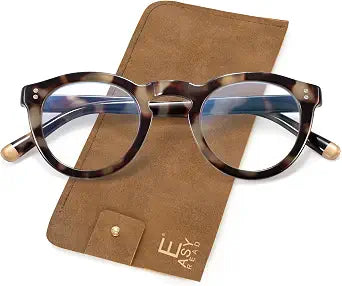 EASY READ Round Blue Light Reading Glasses for Women
