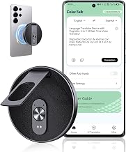 AI Language Translator Device with 150+ Languages, Instant Translator with Magnetic Attachment, Spanish & English Foreign Language Practice Partne, Traductor De Idiomas Portatil for Travel Business - Image 1