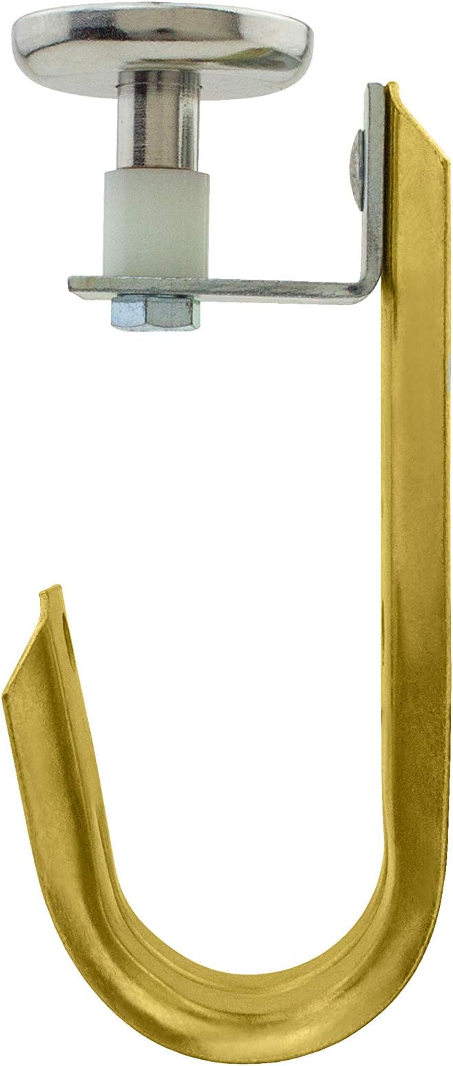 Heavy Duty Metal Cable & Wire Support J-Hook Hangers with High Strength Magnet - 10 Pack