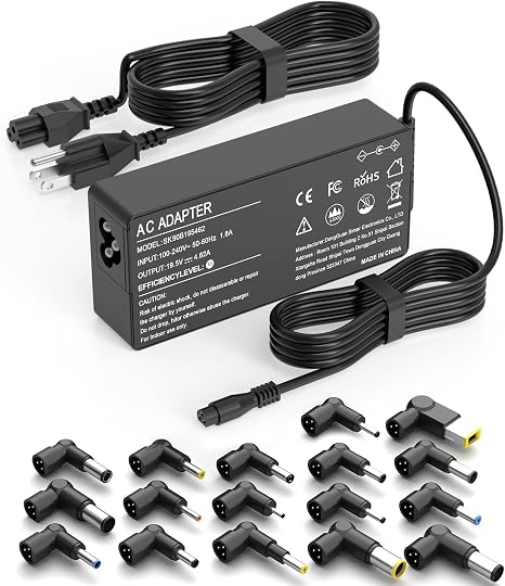 90W Universal Laptop Charger AC Adapter