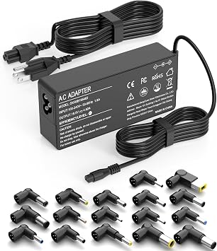 90W Universal Laptop Charger AC Adapter