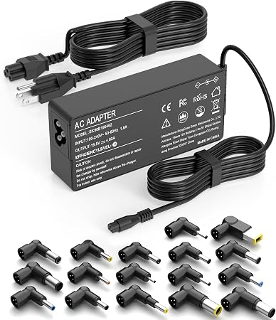 90W Universal Laptop Charger AC Adapter