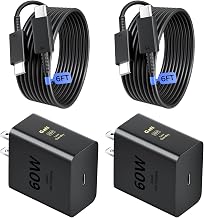 2 Pack 60w Super Fast USB C Charger, Type C Charger Fast Charging - Image 1