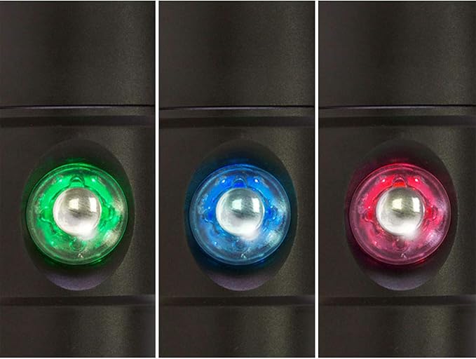 Bigblue 1300 Lumen Narrow Beam Dive Light w/Green Spot Light