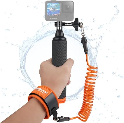 Action Camera Non-Slip Handler Floating Hand Grip Holder Mount