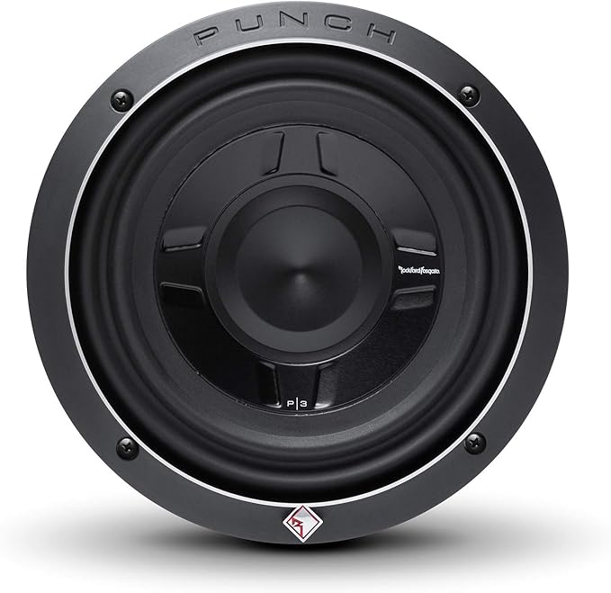 Rockford Fosgate P3SD4-8 Punch P3S 8" 4-Ohm DVC Shallow Subwoofer