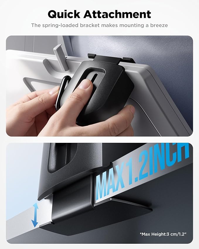Magnetic Travel Phone Holder Hands Free Desk Stand for iPhone and Android