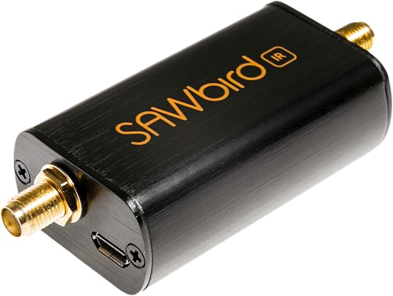 Nooelec SAWbird IR - Premium Dual Ultra-Low Noise Amplifier (LNA) & Saw Filter Module for Iridium and Inmarsat Applications. 1620MHz Center Frequency