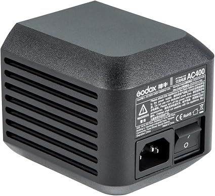 Godox AC400 AC Power Unit for AD400 Pro AD400 Pro II Flash