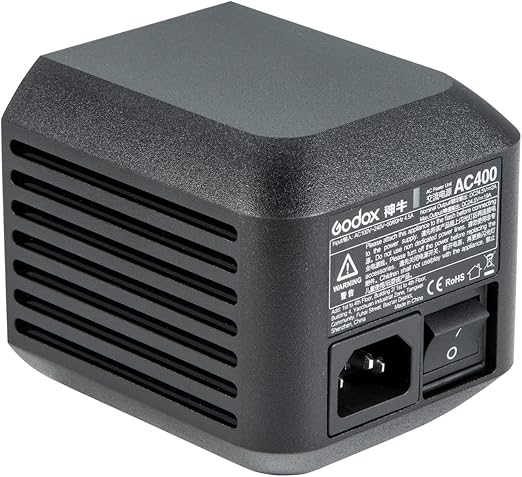 Godox AC400 AC Power Unit for AD400 Pro AD400 Pro II Flash