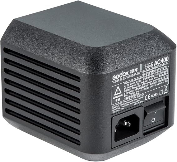 Godox AC400 AC Power Unit for AD400 Pro AD400 Pro II Flash