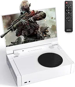 DEPGI 14" Portable Monitor for Xbox Series S (Not Included), 60Hz 1080P HD IPS Portable Gaming Monitor with Remote Control,Portable Monitor with HDR10,AMD FreeSync, 2X HDMI - Image 1