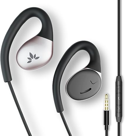 Avantree Resolve – 3.5mm AUX Wired Open-Ear Earbuds w/Mic & Over-Ear Hook