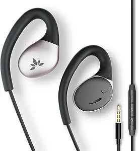 Avantree Resolve – 3.5mm AUX Wired Open-Ear Earbuds w/Mic & Over-Ear Hook